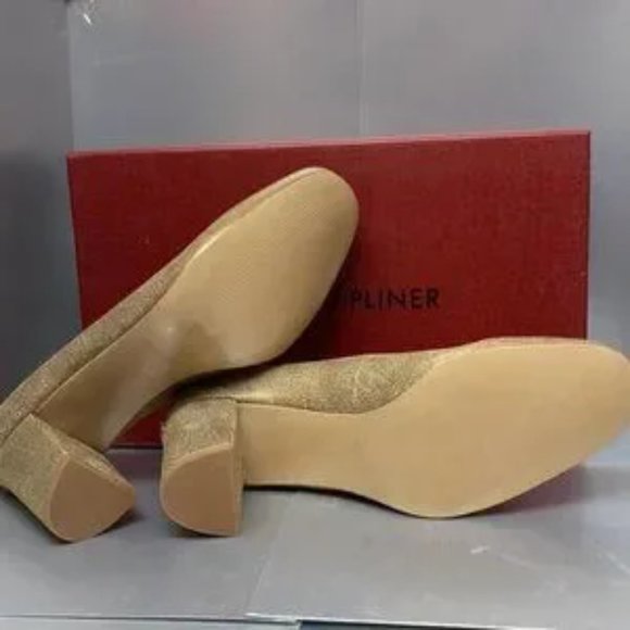 BNWT never Worn Donald Pliner Parris T8 Metalic Bronze - Picture 10 of 10